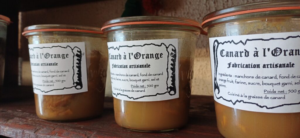 Canard à l'orange - La Boîte à Canard - VOIRON 38